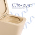Унітаз підвісний Tern Ultra Quiet 490×365×325 мм, Beige, з сидінням Slim Duroplast / Soft-close / Quick Release QT17332303ASSB Qtap