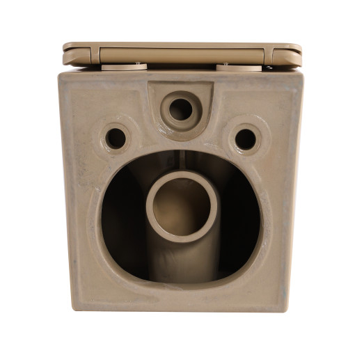 Унітаз підвісний Tern Ultra Quiet 490×365×325 мм, Beige, з сидінням Slim Duroplast / Soft-close / Quick Release QT17332303ASSB Qtap