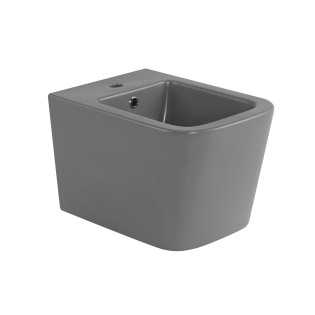 Біде підвісне Qtap Tern 520x350x330 мм, Stone grey QT17551303GSG