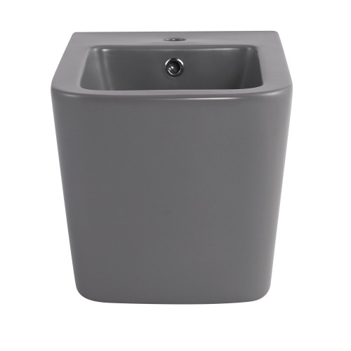 Біде підвісне Qtap Tern 520x350x330 мм, Stone grey QT17551303GSG