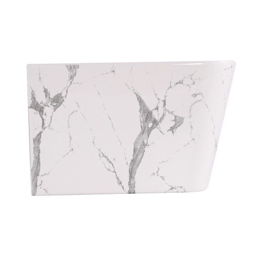 Біде підвісне Qtap Tern 520x350x330 мм, Marble QT17551303GMR
