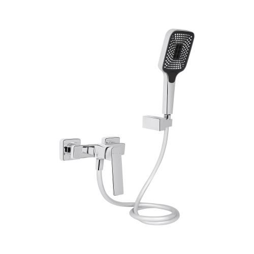 Змішувач для душу Qtap Capricorn із душовим гарнітуром Chrome (k35) QTCAP4060102C48221