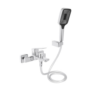 Змішувач для ванни Qtap Capricorn із душовим гарнітуром Chrome (k35) QTCAP3060102C48222