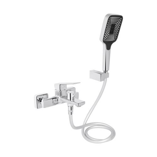 Змішувач для ванни Qtap Capricorn із душовим гарнітуром Chrome (k35) QTCAP3060102C48222