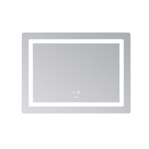 Дзеркало Lidz Kubis (KU2) 800х600 з LED-підсвічуванням Touch, з антизапітнінням, з диммером, рег. яскравості LD78LF904708048446