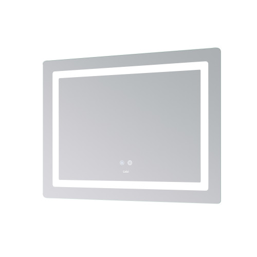 Дзеркало Lidz Kubis (KU2) 800х600 з LED-підсвічуванням Touch, з антизапітнінням, з диммером, рег. яскравості LD78LF904708048446