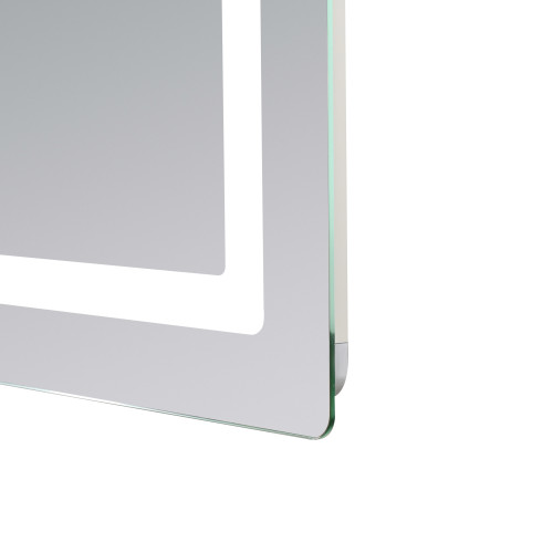 Дзеркало Lidz Kubis (KU2) 800х600 з LED-підсвічуванням Touch, з антизапітнінням, з диммером, рег. яскравості LD78LF904708048446