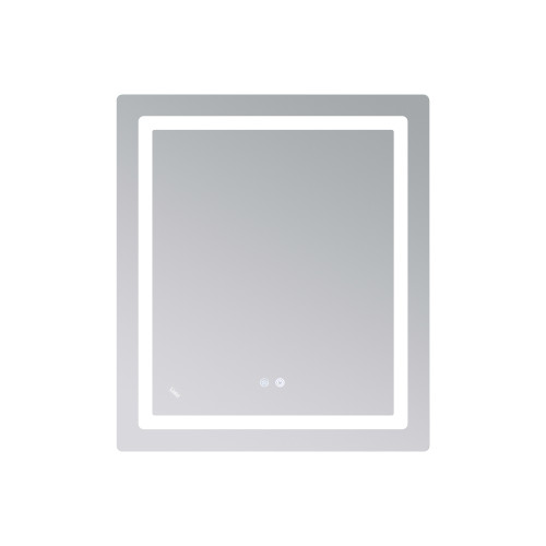 Дзеркало Lidz Kubis (KU2) 700х800 з LED-підсвічуванням Touch, з антизапітнінням, з диммером, рег. яскравості LD78LF904708048447