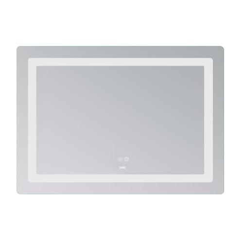 Дзеркало Lidz Kubis (KU2) 1000х800 з LED-підсвічуванням Touch, з антизапотіванням, з димером, рег. яскравості LD78LF6141008048450