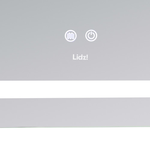 Дзеркало Lidz Kubis (KU2) 1000х800 з LED-підсвічуванням Touch, з антизапотіванням, з димером, рег. яскравості LD78LF6141008048450