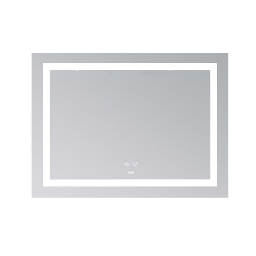Дзеркало Lidz Kubis (KU1) 900х700 з LED-підсвічуванням Touch, з антизапітнінням, з диммером, рег. яскравості LD78LF904907048451