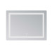 Дзеркало Lidz Kubis (KU2) 900х700 з LED-підсвічуванням Touch, з антизапітнінням, з диммером, рег. яскравості LD78LF904907048452