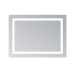 Дзеркало Lidz Kubis (KU2) 900х700 з LED-підсвічуванням Touch, з антизапітнінням, з диммером, рег. яскравості LD78LF904907048452