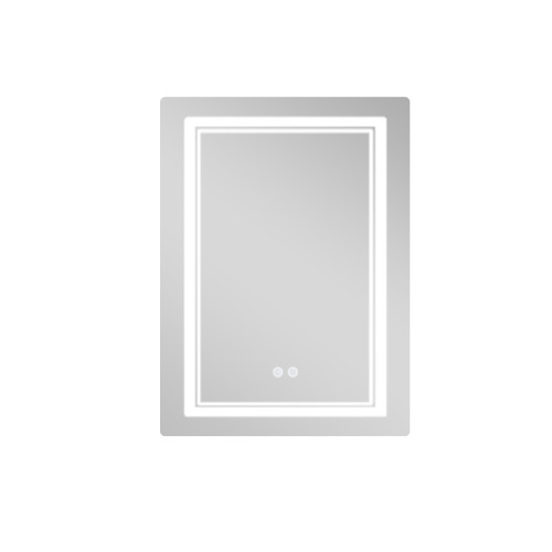 Дзеркало Qtap Cardinal (CA2) 600х800 з LED-підсвічуванням Touch, з антизапотіванням, з димером, рег. темп. кольори (3000-6500K) QT0478C608048453