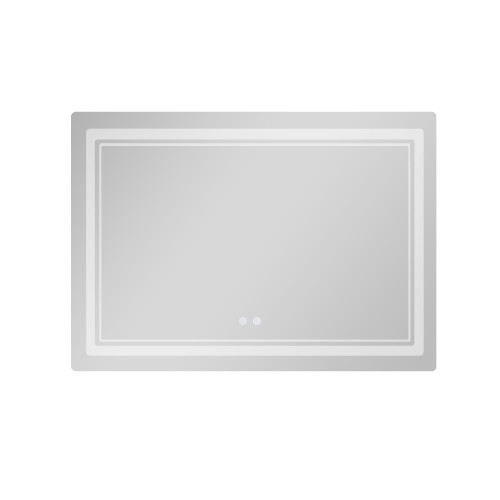 Дзеркало Qtap Cardinal (CA2) 1200х800 з LED-підсвічуванням Touch, з антизапотіванням, з диммером, рег. темп. кольори (3000-6500K) QT0478C1208048454