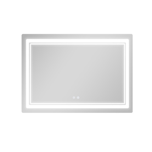 Дзеркало Qtap Cardinal (CA2) 1200х800 з LED-підсвічуванням Touch, з антизапотіванням, з диммером, рег. темп. кольори (3000-6500K) QT0478C1208048454