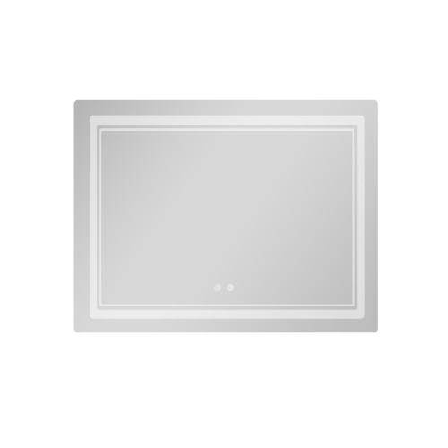 Дзеркало Qtap Cardinal (CA2) 1000х800 з LED-підсвічуванням Touch, з антизапотіванням, з димером, рег. темп. кольори (3000-6500K) QT0478C1008048455