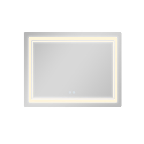 Дзеркало Qtap Cardinal (CA2) 1000х800 з LED-підсвічуванням Touch, з антизапотіванням, з димером, рег. темп. кольори (3000-6500K) QT0478C1008048455