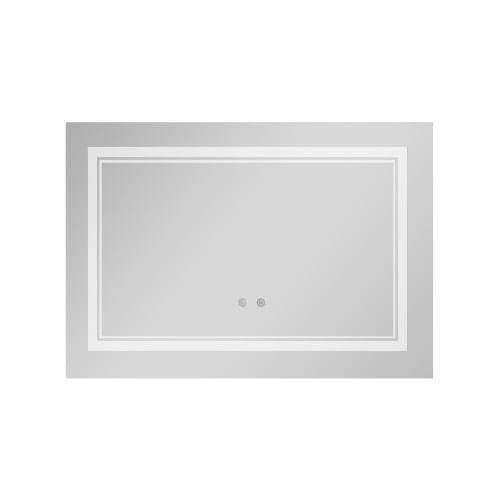 Дзеркало Qtap Cardinal (CA1) 800х600 з LED-підсвічуванням Touch, з антизапотіванням, з димером, рег. темп. кольори (3000-6500K) QT0478C8060