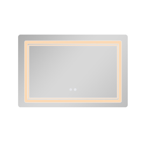 Дзеркало Qtap Cardinal (CA2) 800х600 з LED-підсвічуванням Touch, з антизапотіванням, з димером, рег. темп. кольори (3000-6500K) QT0478C806048457
