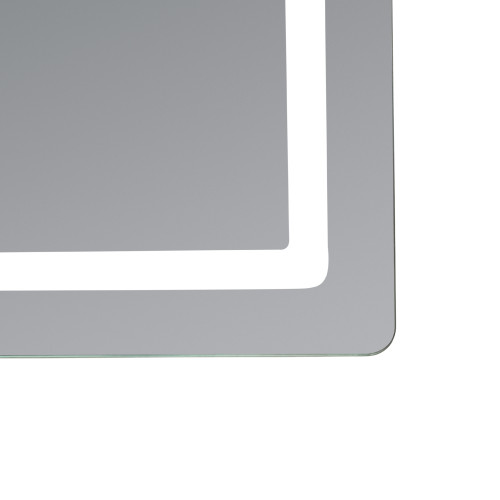 Дзеркало Qtap Mideya (MI2) 800х700 з LED-підсвічуванням Touch, з антизапітнінням, з диммером, рег. яскравості QT2078NCF807048476