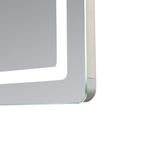 Дзеркало Qtap Mideya (MI2) 800х700 з LED-підсвічуванням Touch, з антизапітнінням, з диммером, рег. яскравості QT2078NCF807048476