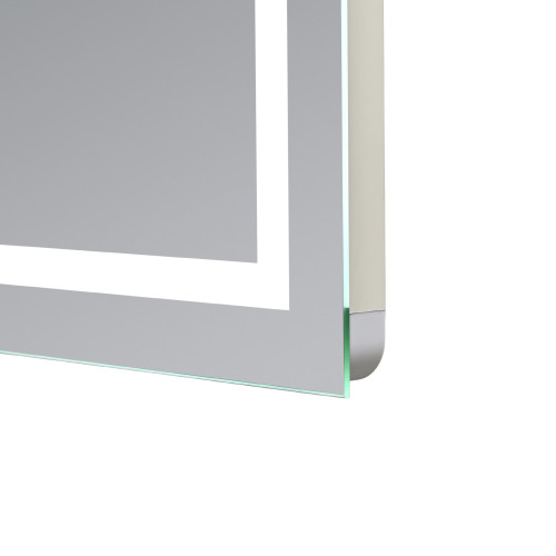 Дзеркало Qtap Mideya (MI1) 800x800 з LED-підсвічуванням Touch, з антизапітнінням, диммером, рег. яскравості QT2078NCF808048477