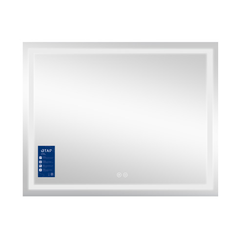 Дзеркало Qtap Mideya (MI1) 1000х700 з LED-підсвічуванням Touch, з антизапітнінням, диммером, рег. яскравості QT2078NCF10070
