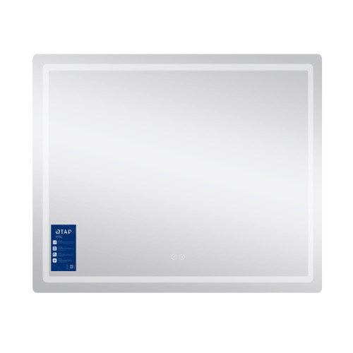 Дзеркало Qtap Mideya (MI2) 900х700 з LED-підсвічуванням Touch, з антизапітнінням, з диммером, рег. яскравості QT2078NCF9070