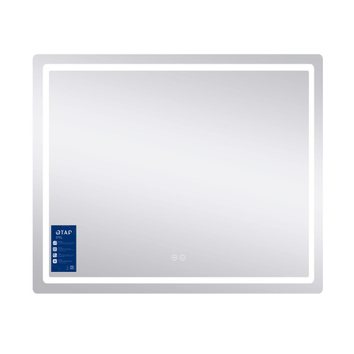 Дзеркало Qtap Mideya (MI2) 900х700 з LED-підсвічуванням Touch, з антизапітнінням, з диммером, рег. яскравості QT2078NCF9070