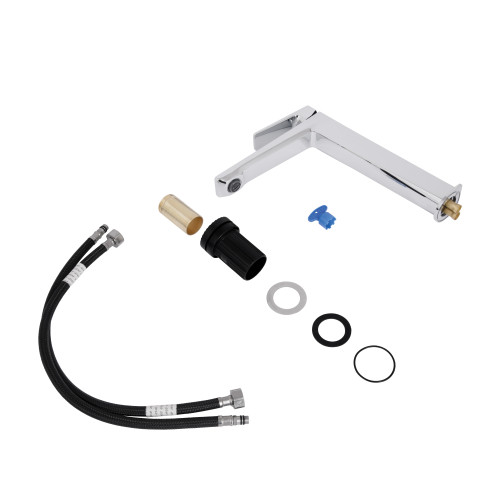 Змішувач для раковини Qtap Crow QTCRO269CRM48645 Chrome