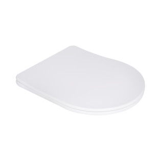 Сидіння для унітазу Qtap (Robin 490,610, Scorpio 490) з мікроліфтом Slim QTSC179W48675