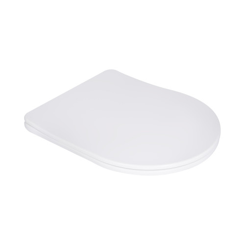 Сидіння для унітазу Qtap (Robin 490,610, Scorpio 490) з мікроліфтом Slim QTSC179W48675