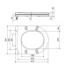 Qtap Сидіння для унітазу (Jay 640, Swan 640) 422x360x30 мм, White, з мікроліфтом, Slim Duroplast, Quick Release QTSC179W48699