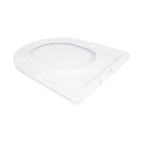 Qtap Сидіння для унітазу (Jay 640, Swan 640) 422x360x30 мм, White, з мікроліфтом, Slim Duroplast, Quick Release QTSC179W48699