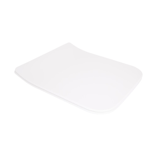 Qtap Сидіння для унітазу (Crow 640) 460x350x47 мм, White, з мікроліфтом, Slim Duroplast, Quick Release QTSC179W48700