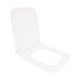 Qtap Сидіння для унітазу (Crow 640) 460x350x47 мм, White, з мікроліфтом, Slim Duroplast, Quick Release QTSC179W48700