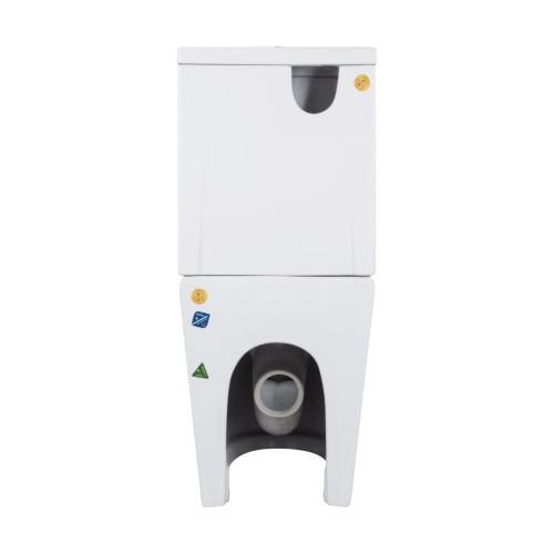 Унітаз для підлоги Qtap Swan Eco Ultra Quiet з сидінням Soft-close 640x360x835 мм QTSWA27W48748 White