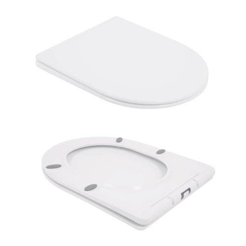 Унітаз для підлоги Qtap Swan Eco Ultra Quiet з сидінням Soft-close 640x360x835 мм QTSWA27W48748 White