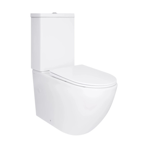 Унітаз для підлоги Qtap Jay Eco Ultra Quiet з сидінням Soft-close 640x360x835 мм QTJAY27W48749 White