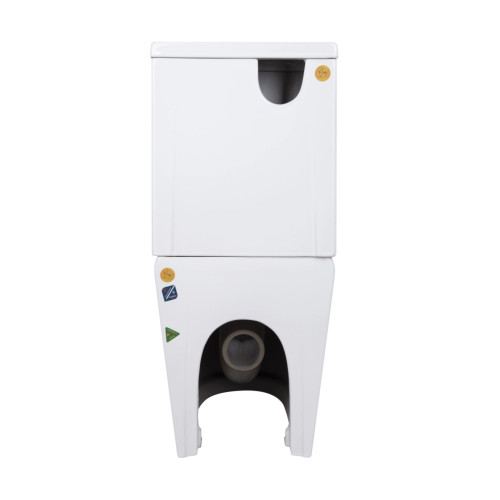 Унітаз для підлоги Qtap Jay Eco Ultra Quiet з сидінням Soft-close 640x360x835 мм QTJAY27W48749 White