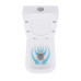 Унітаз підлоговий Qtap Crow Eco безободковий з сидінням Soft-close QTCRO27W48750