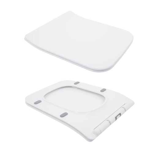 Унітаз підлоговий Qtap Crow Eco безободковий з сидінням Soft-close QTCRO27W48750