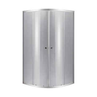 Душова кабіна Lidz Latwa SC90x90.SAT.LOW.DGR, скло темне тоноване 4 мм без піддону