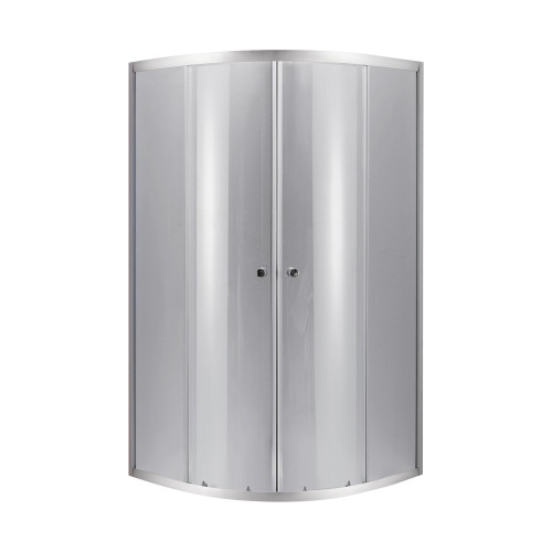 Душова кабіна Lidz Latwa SC90x90.SAT.LOW.DGR, скло темне тоноване 4 мм без піддону