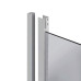 Душова кабіна Lidz Latwa SC90x90.SAT.LOW.DGR, скло темне тоноване 4 мм без піддону