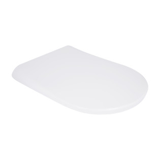 Qtap Сидіння для унітазу (Robin 520, Scorpio 520) 465x363x60 мм, White, з мікроліфтом, Slim Duroplast, MagLock QTSC179W48916