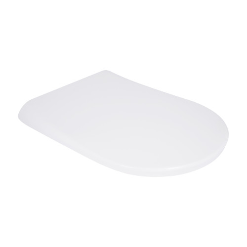 Qtap Сидіння для унітазу (Robin 520, Scorpio 520) 465x363x60 мм, White, з мікроліфтом, Slim Duroplast, MagLock QTSC179W48916
