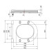 Qtap Сидіння для унітазу (Robin 520, Scorpio 520) 465x363x60 мм, White, з мікроліфтом, Slim Duroplast, MagLock QTSC179W48916