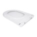 Qtap Сидіння для унітазу (Robin 520, Scorpio 520) 465x363x60 мм, White, з мікроліфтом, Slim Duroplast, MagLock QTSC179W48916